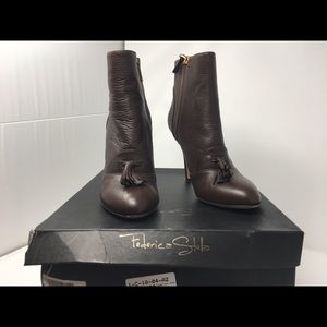 Federica Stella Italian Leather Boots EUC Sz 39